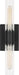 Myhouse Lighting Visual Comfort Studio - 4565002CC-112 - Two Light Vanity - Keaton - Midnight Black/Midnight Black