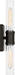 Myhouse Lighting Visual Comfort Studio - 4565002CC-112 - Two Light Vanity - Keaton - Midnight Black/Midnight Black