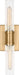 Myhouse Lighting Visual Comfort Studio - 4565002CC-848 - Two Light Vanity - Keaton - Satin Brass/Satin Brass