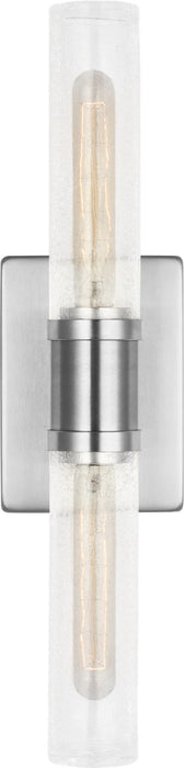 Myhouse Lighting Visual Comfort Studio - 4565002CC-962 - Two Light Vanity - Keaton - Brushed Nickel/Brushed Nickel