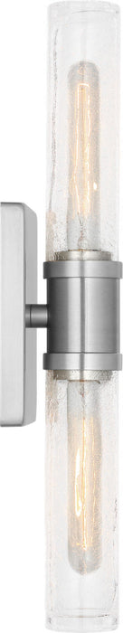 Myhouse Lighting Visual Comfort Studio - 4565002CC-962 - Two Light Vanity - Keaton - Brushed Nickel/Brushed Nickel