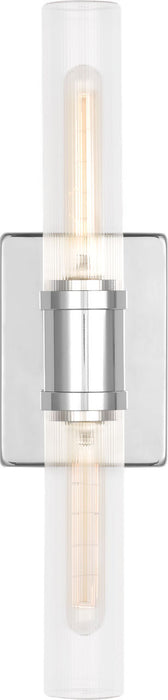 Myhouse Lighting Visual Comfort Studio - 4565002CF-05 - Two Light Vanity - Keaton - Chrome/Chrome