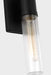 Myhouse Lighting Visual Comfort Studio - 4565002CF-112 - Two Light Vanity - Keaton - Midnight Black/Midnight Black
