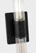 Myhouse Lighting Visual Comfort Studio - 4565002CF-112 - Two Light Vanity - Keaton - Midnight Black/Midnight Black