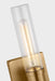 Myhouse Lighting Visual Comfort Studio - 4565002CF-848 - Two Light Vanity - Keaton - Satin Brass/Satin Brass