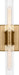 Myhouse Lighting Visual Comfort Studio - 4565002CF-848 - Two Light Vanity - Keaton - Satin Brass/Satin Brass