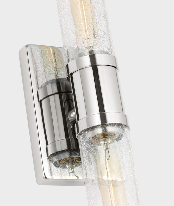 Myhouse Lighting Visual Comfort Studio - 4665002CC-05 - Two Light Vanity - Keaton - Chrome/Chrome