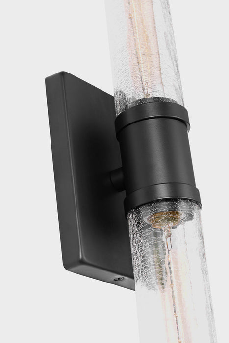 Myhouse Lighting Visual Comfort Studio - 4665002CC-112 - Two Light Vanity - Keaton - Midnight Black/Midnight Black