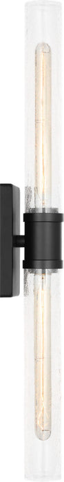 Myhouse Lighting Visual Comfort Studio - 4665002CC-112 - Two Light Vanity - Keaton - Midnight Black/Midnight Black