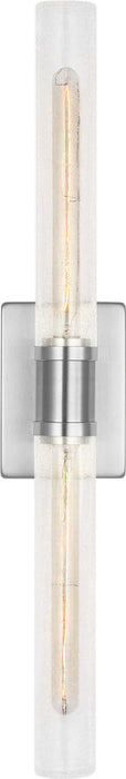 Myhouse Lighting Visual Comfort Studio - 4665002CC-962 - Two Light Vanity - Keaton - Brushed Nickel/Brushed Nickel
