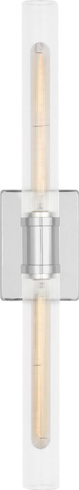 Myhouse Lighting Visual Comfort Studio - 4665002CF-05 - Two Light Vanity - Keaton - Chrome/Chrome