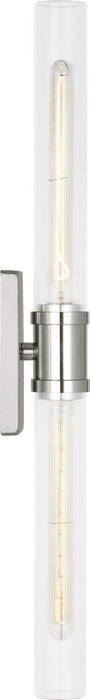Myhouse Lighting Visual Comfort Studio - 4665002CF-05 - Two Light Vanity - Keaton - Chrome/Chrome