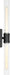 Myhouse Lighting Visual Comfort Studio - 4665002CF-112 - Two Light Vanity - Keaton - Midnight Black/Midnight Black