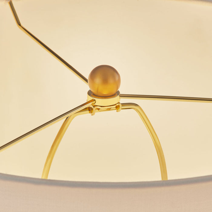 Myhouse Lighting Visual Comfort Studio - KST1241CBK - One Light Table Lamp - Lauren - Black Ceramic/Black Ceramic