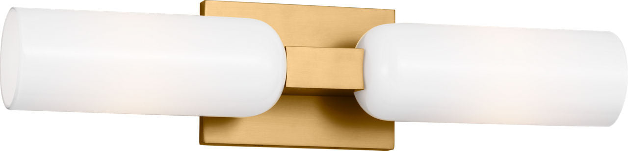 Myhouse Lighting Visual Comfort Studio - LXV1012BBS - Two Light Bath - Maroux - Burnished Brass/Burnished Brass