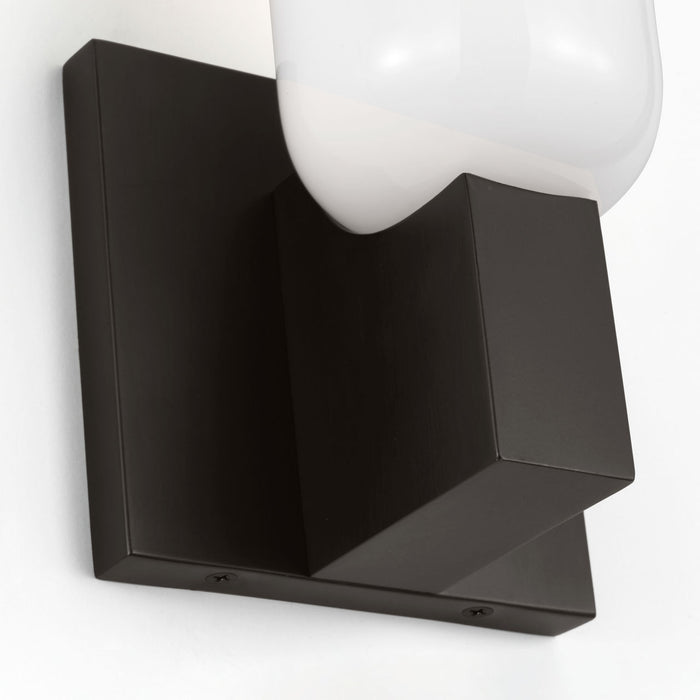 Myhouse Lighting Visual Comfort Studio - LXW1101AI - One Light Bath - Maroux - Aged Iroged Iron
