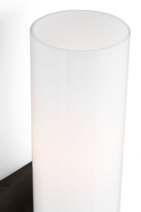 Myhouse Lighting Visual Comfort Studio - LXW1101AI - One Light Bath - Maroux - Aged Iroged Iron