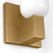 Myhouse Lighting Visual Comfort Studio - LXW1101BBS - One Light Bath - Maroux - Burnished Brass/Burnished Brass