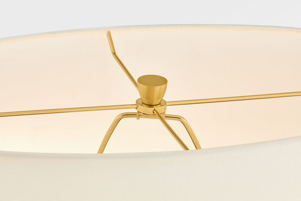 Myhouse Lighting Visual Comfort Studio - HT1161DOC - One Light Table Lamp - Pente - Deep Ocean Crackle/Deep Ocean Crackle