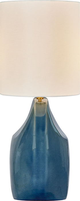 Myhouse Lighting Visual Comfort Studio - HT1161DOC - One Light Table Lamp - Pente - Deep Ocean Crackle/Deep Ocean Crackle