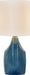 Myhouse Lighting Visual Comfort Studio - HT1161DOC - One Light Table Lamp - Pente - Deep Ocean Crackle/Deep Ocean Crackle
