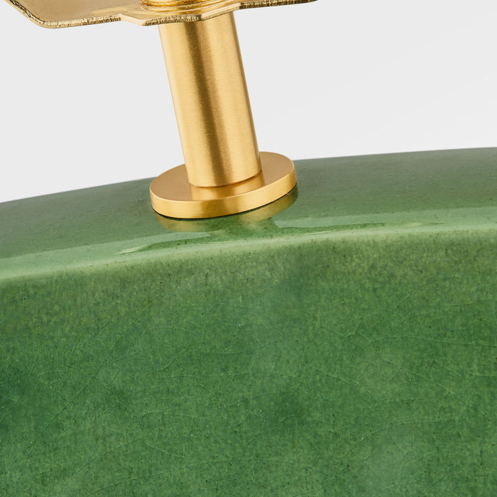 Myhouse Lighting Visual Comfort Studio - HT1161GG - One Light Table Lamp - Pente - Green/Green