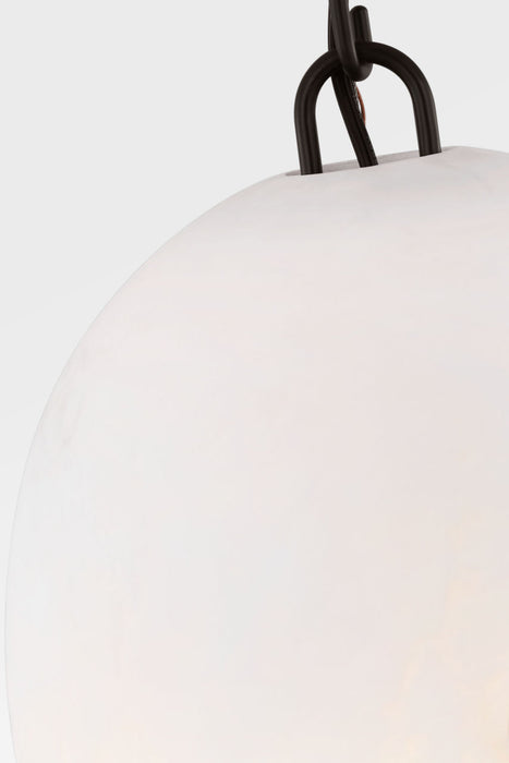 Myhouse Lighting Visual Comfort Studio - CP1491AI - One Light Pendant - Savina - Aged Iroged Iron