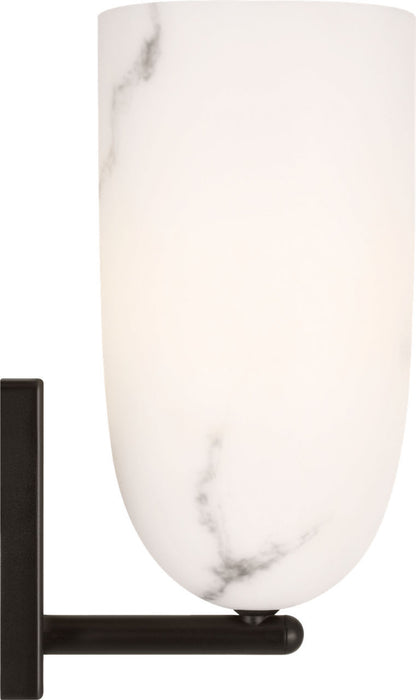 Myhouse Lighting Visual Comfort Studio - CW1441AI - One Light Wall Sconce - Savina - Aged Iroged Iron