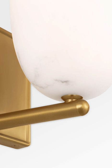 Myhouse Lighting Visual Comfort Studio - CW1441BBS - One Light Wall Sconce - Savina - Burnished Brass/Burnished Brass