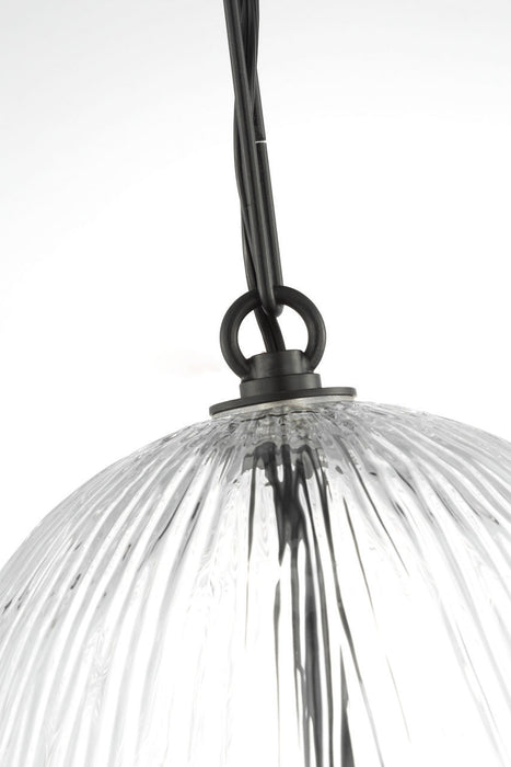 Myhouse Lighting Visual Comfort Studio - HP1001AI - One Light Pendant - Serafina - Aged Iroged Iron