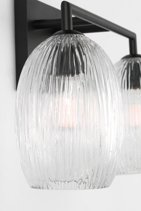 Myhouse Lighting Visual Comfort Studio - HV1002AI - Two Light Bath - Serafina - Aged Iroged Iron