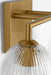 Myhouse Lighting Visual Comfort Studio - HV1002BBS - Two Light Bath - Serafina - Burnished Brass/Burnished Brass