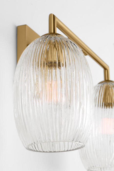 Myhouse Lighting Visual Comfort Studio - HV1002BBS - Two Light Bath - Serafina - Burnished Brass/Burnished Brass