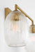 Myhouse Lighting Visual Comfort Studio - HV1002BBS - Two Light Bath - Serafina - Burnished Brass/Burnished Brass