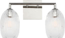 Myhouse Lighting Visual Comfort Studio - HV1002PN - Two Light Bath - Serafina - Polished Nickel/Polished Nickel