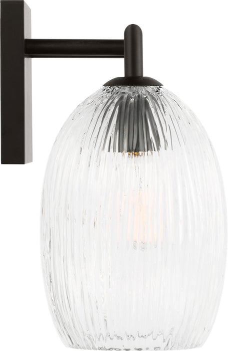 Myhouse Lighting Visual Comfort Studio - HV1003AI - Three Light Bath - Serafina - Aged Iroged Iron