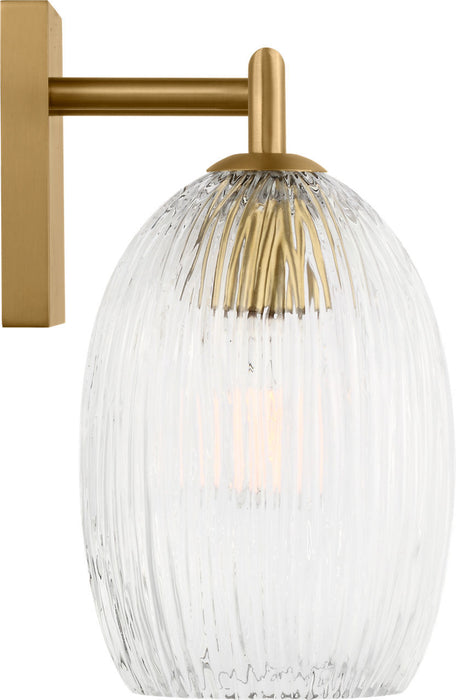 Myhouse Lighting Visual Comfort Studio - HV1003BBS - Three Light Bath - Serafina - Burnished Brass/Burnished Brass