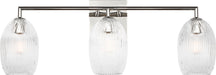 Myhouse Lighting Visual Comfort Studio - HV1003PN - Three Light Bath - Serafina - Polished Nickel/Polished Nickel