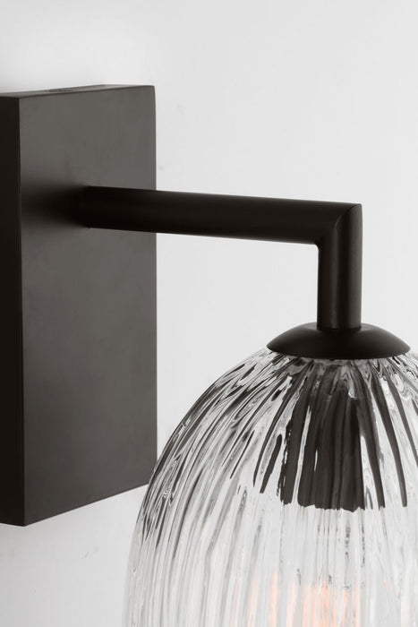 Myhouse Lighting Visual Comfort Studio - HW1001AI - One Light Wall Sconce - Serafina - Aged Iroged Iron