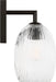 Myhouse Lighting Visual Comfort Studio - HW1001AI - One Light Wall Sconce - Serafina - Aged Iroged Iron