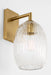 Myhouse Lighting Visual Comfort Studio - HW1001BBS - One Light Wall Sconce - Serafina - Burnished Brass/Burnished Brass