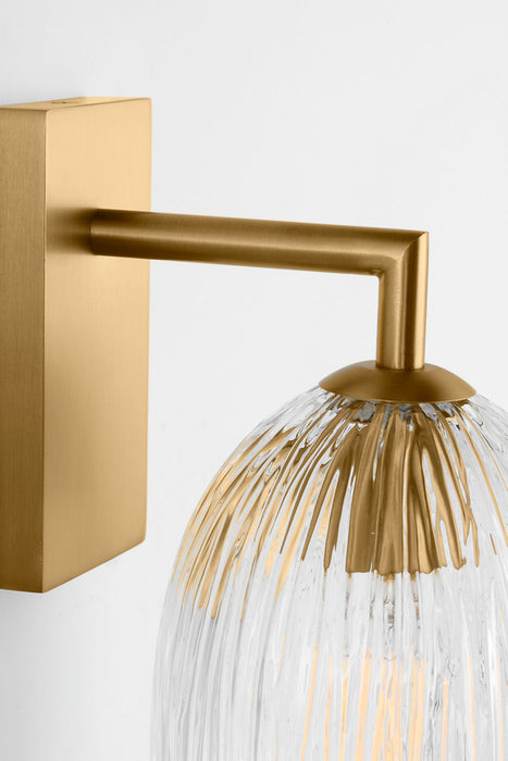 Myhouse Lighting Visual Comfort Studio - HW1001BBS - One Light Wall Sconce - Serafina - Burnished Brass/Burnished Brass