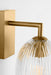 Myhouse Lighting Visual Comfort Studio - HW1001BBS - One Light Wall Sconce - Serafina - Burnished Brass/Burnished Brass