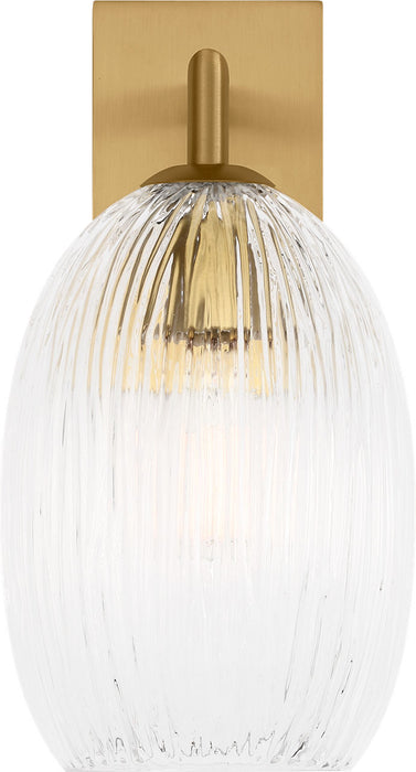 Myhouse Lighting Visual Comfort Studio - HW1001BBS - One Light Wall Sconce - Serafina - Burnished Brass/Burnished Brass