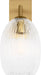 Myhouse Lighting Visual Comfort Studio - HW1001BBS - One Light Wall Sconce - Serafina - Burnished Brass/Burnished Brass