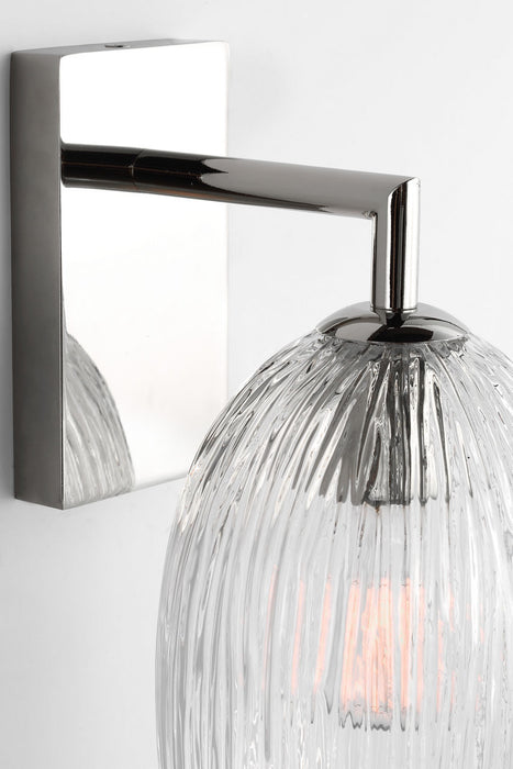 Myhouse Lighting Visual Comfort Studio - HW1001PN - One Light Wall Sconce - Serafina - Polished Nickel/Polished Nickel