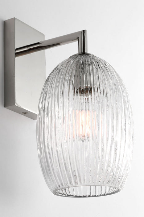 Myhouse Lighting Visual Comfort Studio - HW1001PN - One Light Wall Sconce - Serafina - Polished Nickel/Polished Nickel