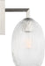 Myhouse Lighting Visual Comfort Studio - HW1001PN - One Light Wall Sconce - Serafina - Polished Nickel/Polished Nickel