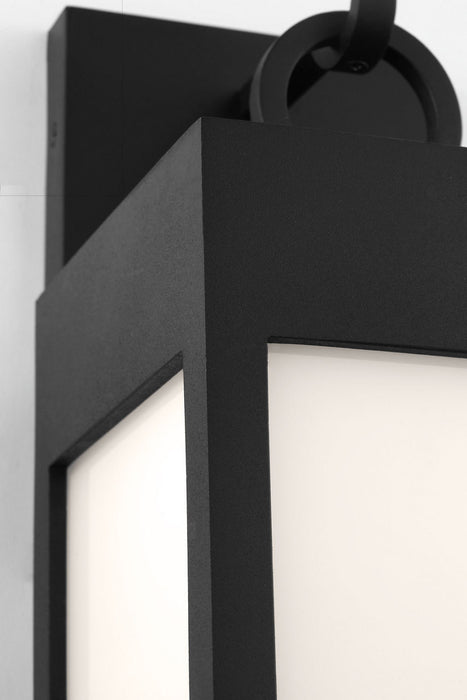 Myhouse Lighting Visual Comfort Studio - SLO1371TXB - LED Wall Lantern - Sesha - Textured Black/Textured Black