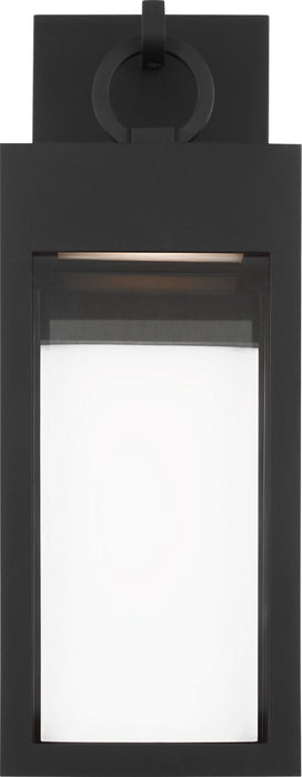Myhouse Lighting Visual Comfort Studio - SLO1371TXB - LED Wall Lantern - Sesha - Textured Black/Textured Black